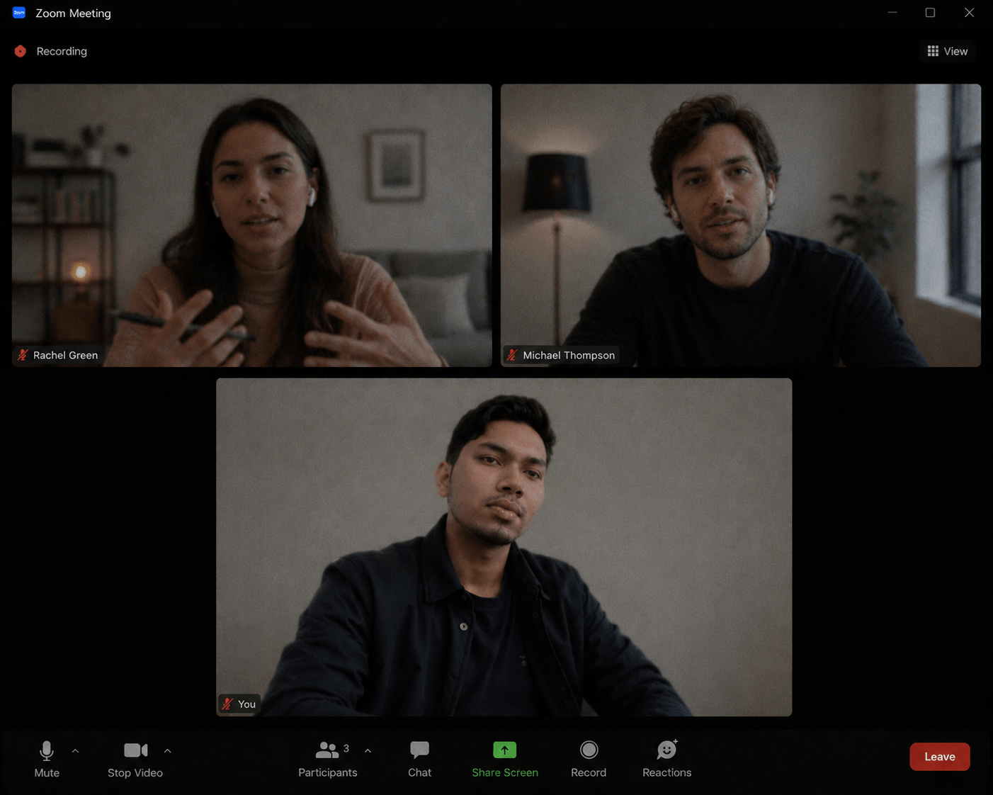Video Call Meeting with Client